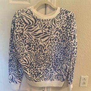 Rails animal print sweater